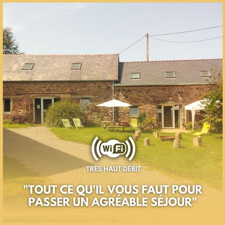 Le Jardin Enchanteur, Chaleureuse Maison D'Hotes Eco-Responsable, Calme Et Accueillante Lopérec Exterior foto