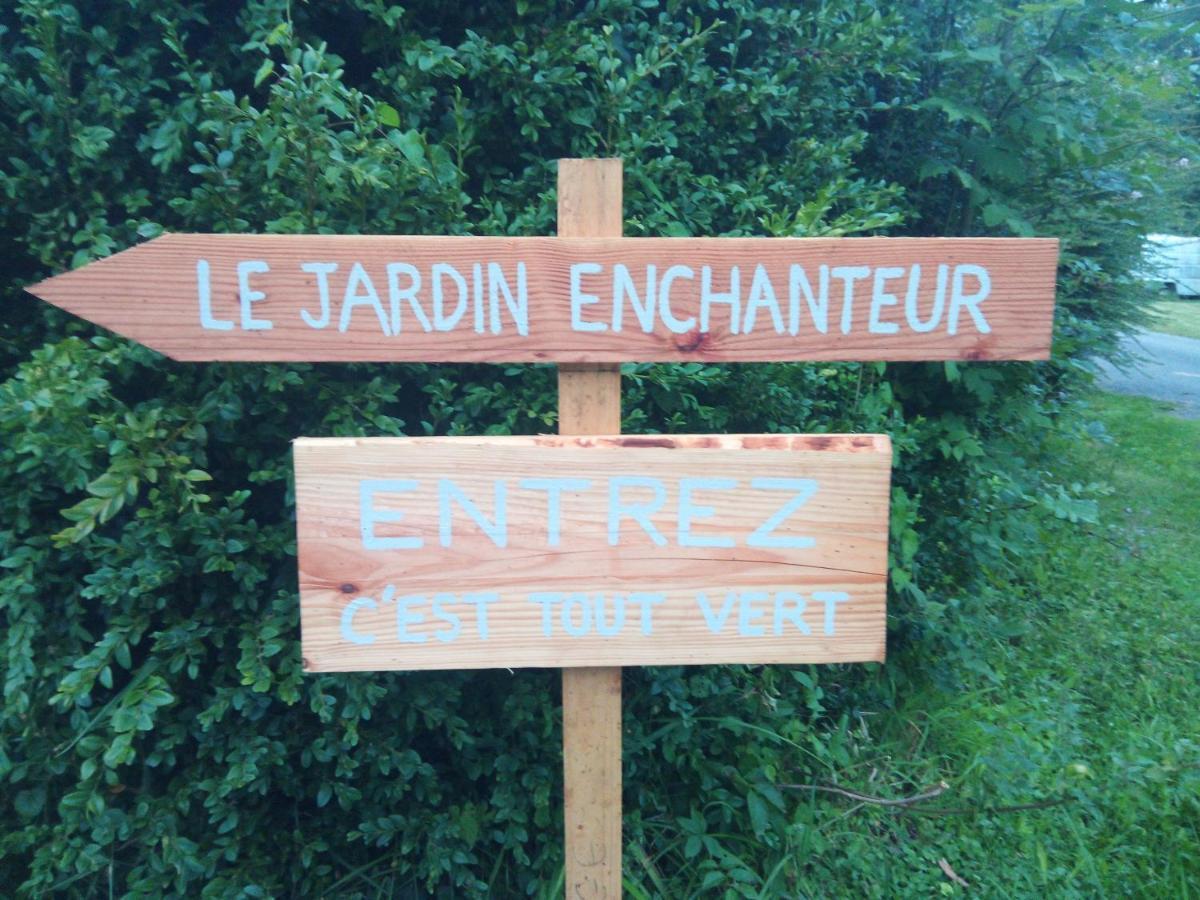 Le Jardin Enchanteur, Chaleureuse Maison D'Hotes Eco-Responsable, Calme Et Accueillante Lopérec Exterior foto